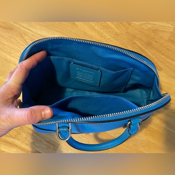 Blue Coach Sierra Mini Cross Body Satchel - Picture 4 of 6